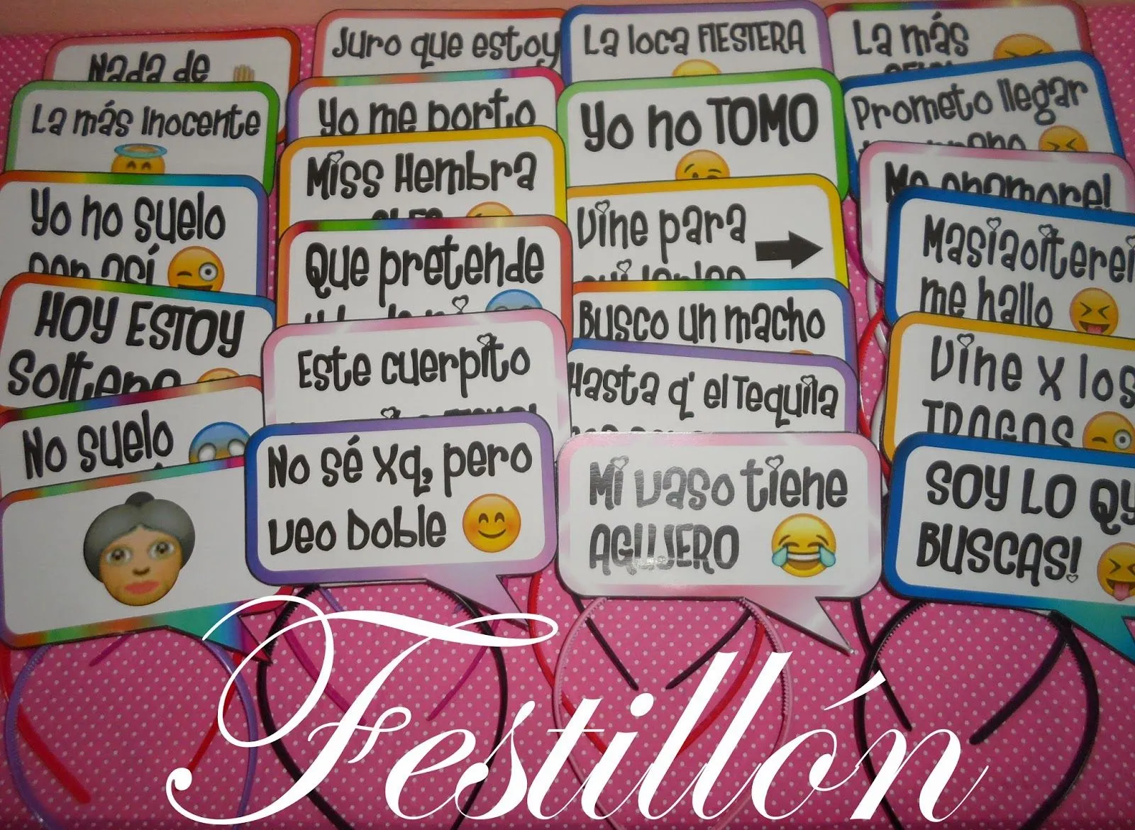 Festillón: Las mejores vinchas con frases!! lo más creativo y ...