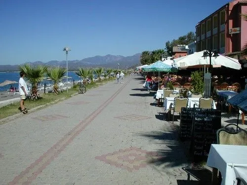 Fethiye and Calis: Calis promwalk restaurants