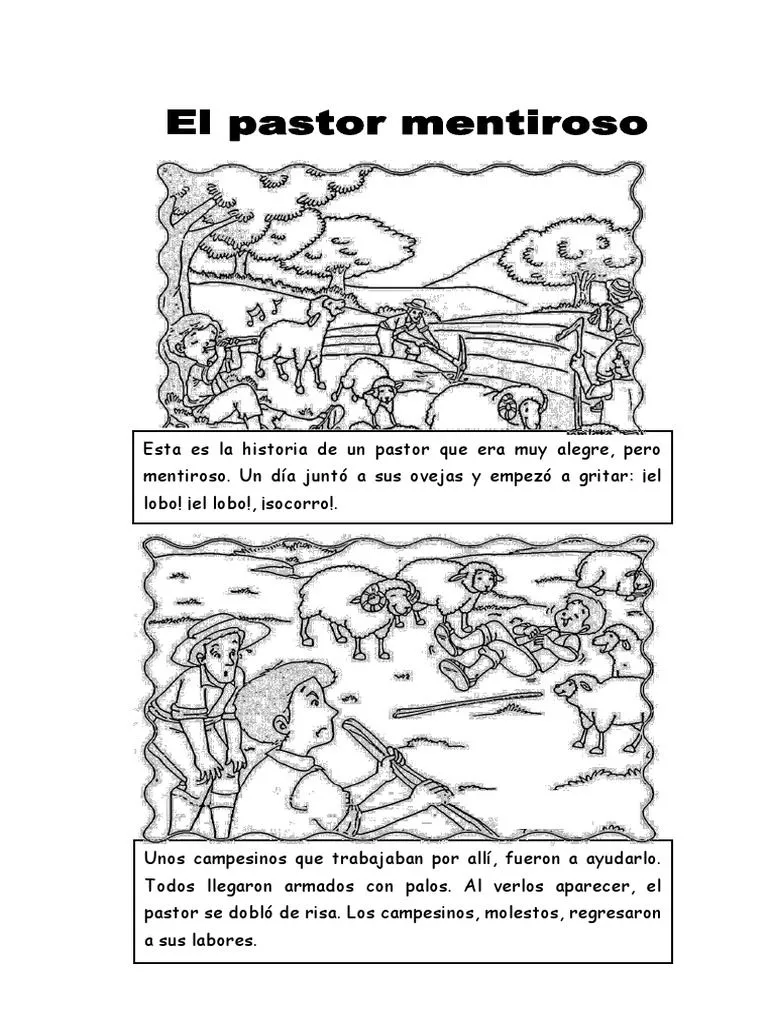 Ficha - El Pastor Mentiroso | PDF