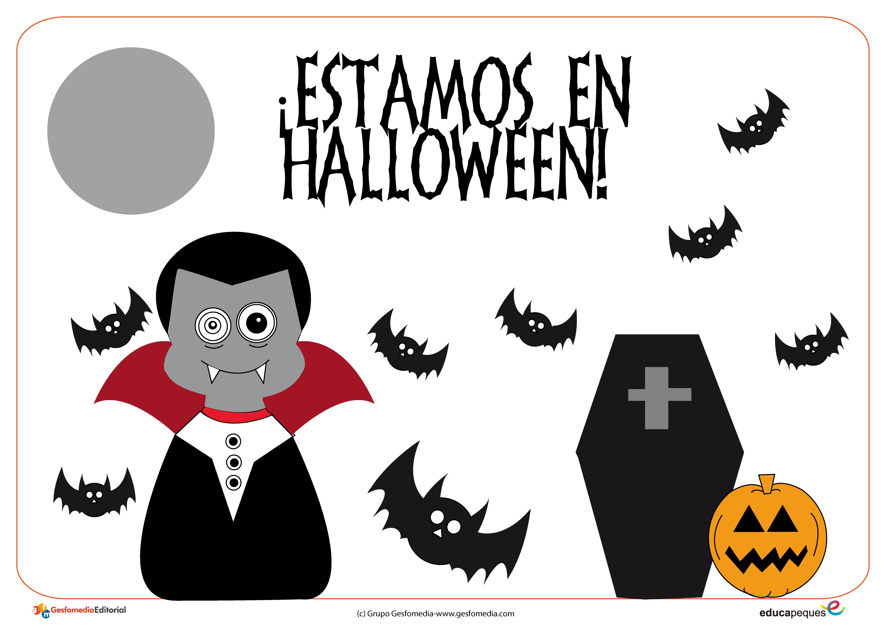 Fichas y actividades para Halloween