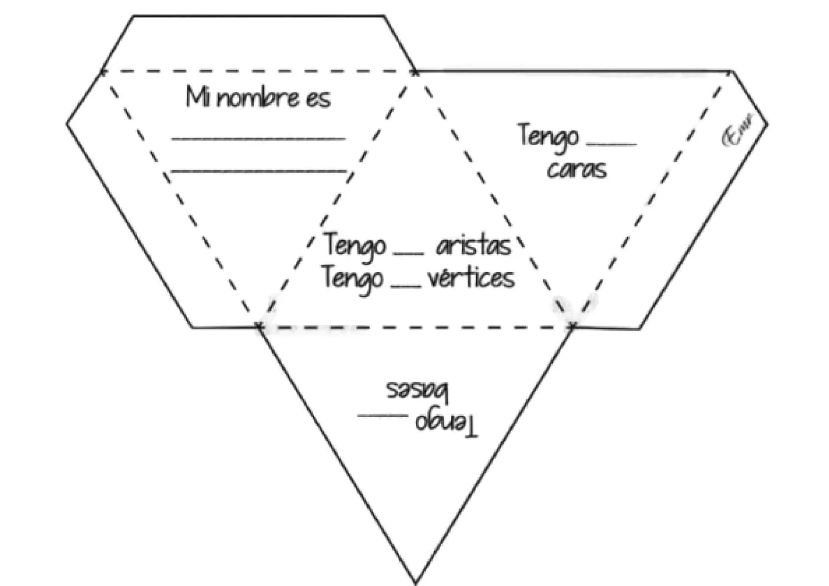 Fichas Armar Cuerpos Geométricos