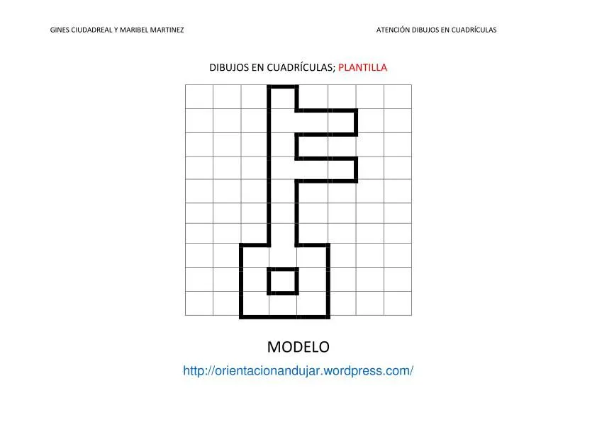 Nuevas fichas de Atención; Dibujamos en cuadrículas siguiendo ...