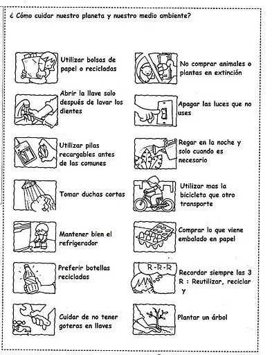 FICHAS DE CIENCIAS NATURALES PARA COLOREAR