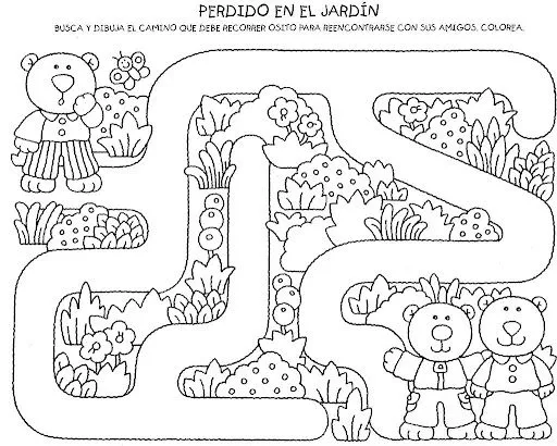 FICHAS CON DIBUJOS PARA IMPRIMIR Y COMPLETAR PARA NIÑOS