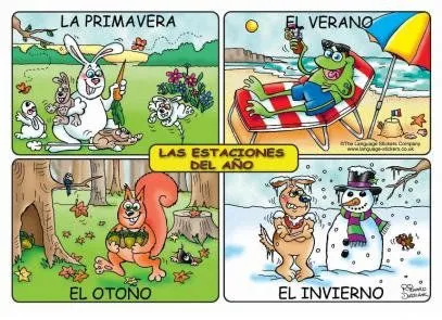 FICHAS DE ESTACIONES DEL AÑO | infantil 2.0