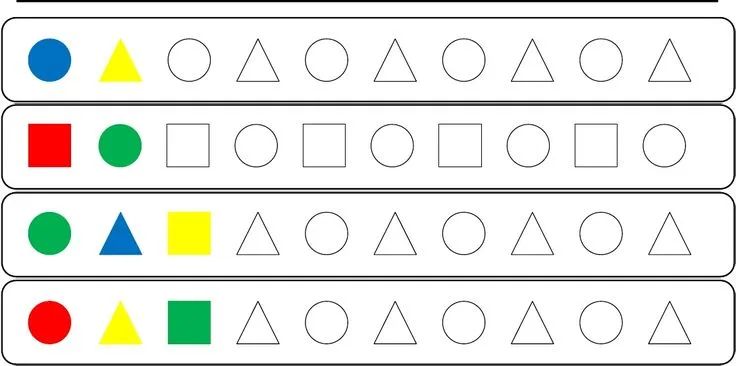 fichas formas geométricas básicas | Para imprimir | Pinterest