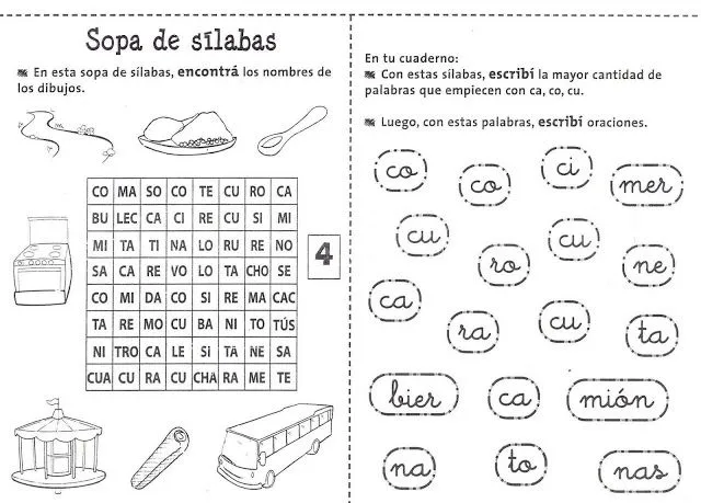 Fichas para segundo fotocopiables | ACTIVIDADES FOTOCOPIABLES PARA ...