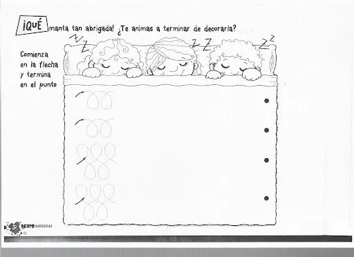 FICHAS DE GRAFOMOTRICIDAD PARA IMPRIMIR