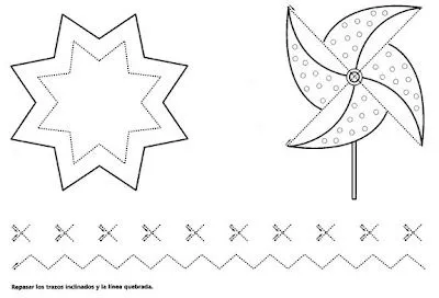 FICHAS GRAFOMOTRICIDAD NIÑOS 4 AÑOS - 2 : FICHAS PARA NIÑOS