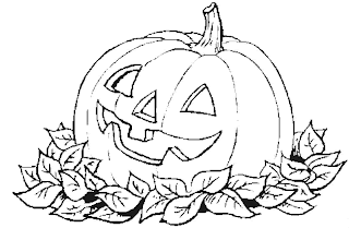 Fichas de Inglés para niños: Printables Pumpkins