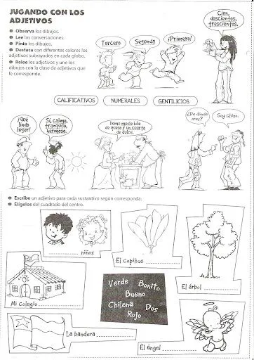 FICHAS DE MORFOSINTAXIS | infantil 2.0