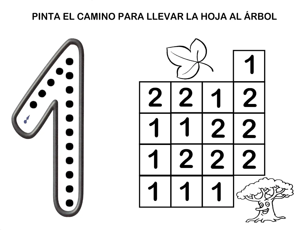 Fichas de números del 1 al 10 - Imagui