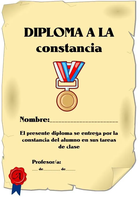 Nuevas fichas de recompensa y diplomas -Orientacion Andujar