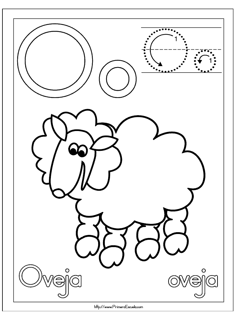 Fichas de la vocal i para colorear - Imagui