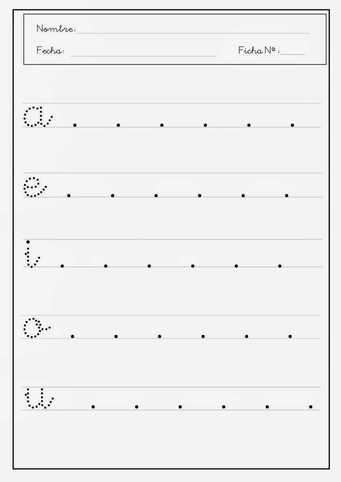 Fichas De Vocales I Pictures