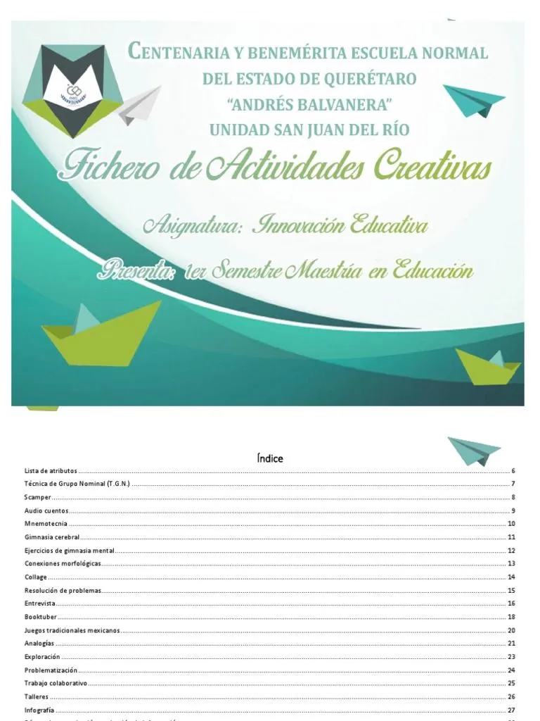 1 FICHERO COMPLETO Verde PDF | PDF | Creatividad | Aprendiendo estilos