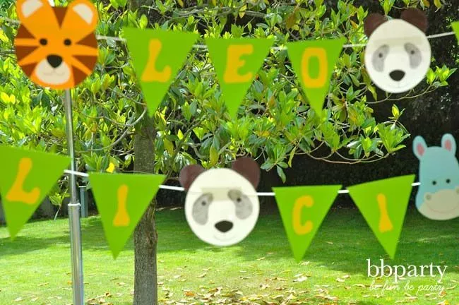 Fiesta animales de la selva on Pinterest | Animales, Fiestas and ...