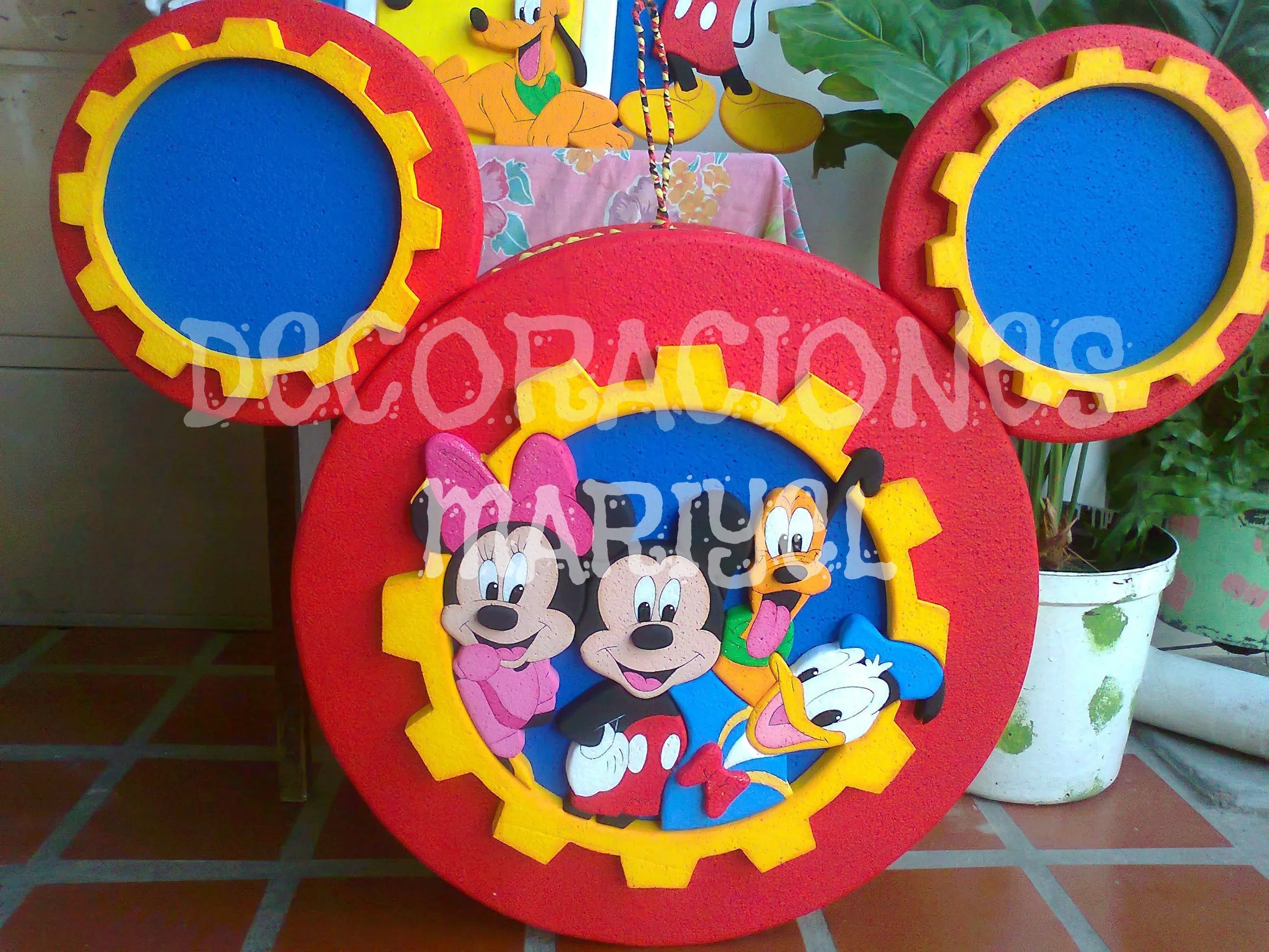 fiesta de cumpleaños mickey mouse y sus amigos - Buscar con Google ...