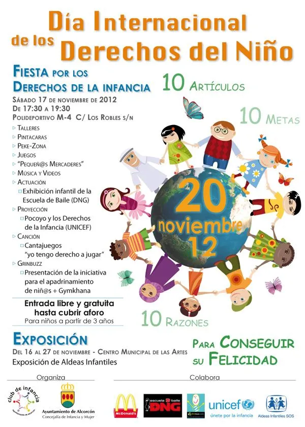 Fiesta por los Derechos del Niño en Alcorcón | Información y ...