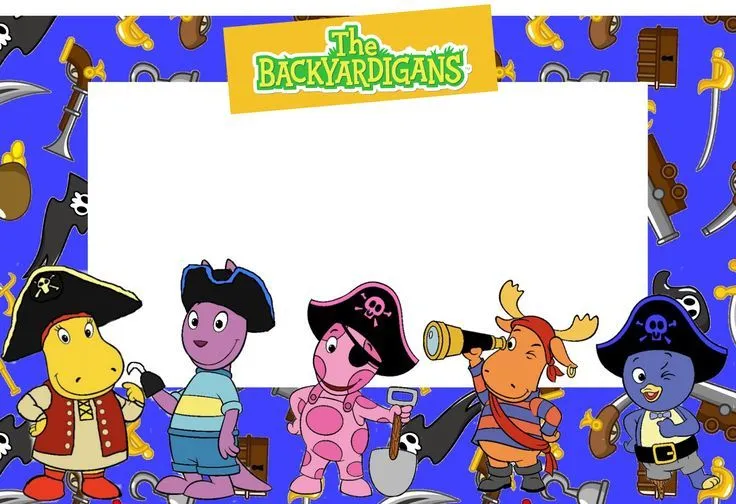 Fiesta al estilo The Backyardigans / Las invitaciones, aquí te ...