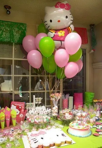 Fiesta de Hello Kitty y Keroppi