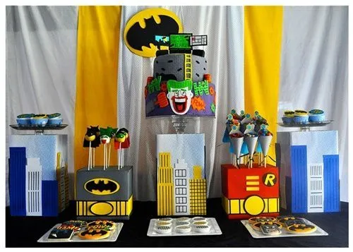 Fiesta infantil Batman: ¡se sentirán como en Gotham City ...