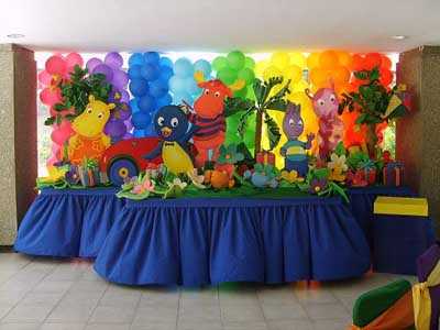 Fiesta infantil con los personajes de Backyardigans | Fiesta101