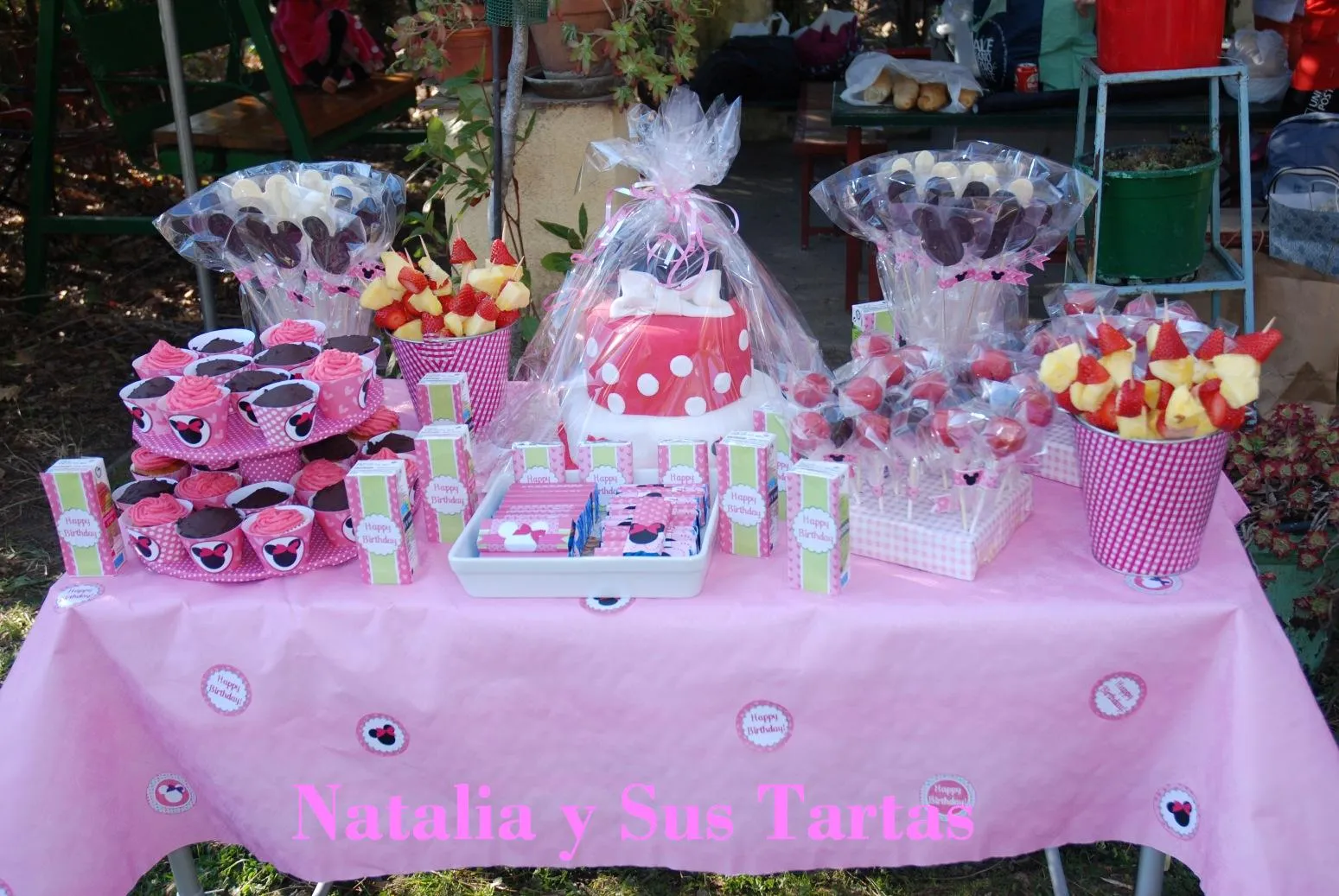 FIESTA MINNIE III: DULCES DE MINNIE | Natalia y sus Tartas