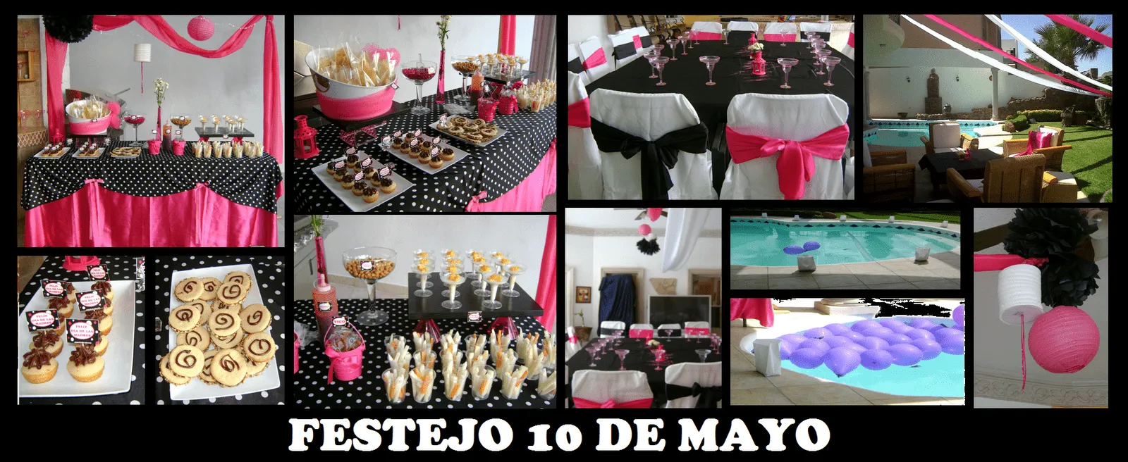 FIESTA MIX: MESAS DE DULCES, BOCADILLOS Y DECORACION