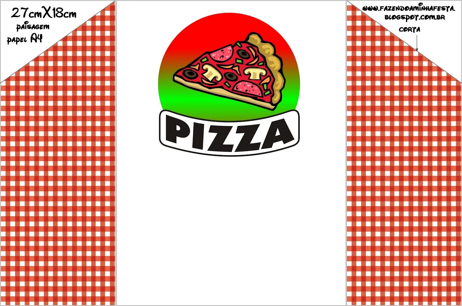 Fiesta con Pizza: invitaciones para imprimir gratis. - Ideas ...