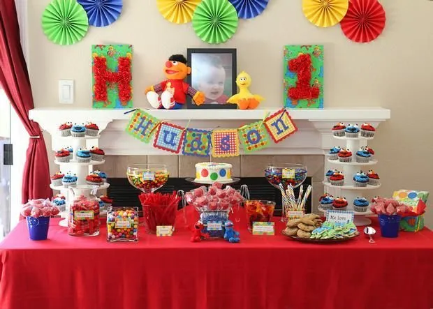 Fiesta de Plaza Sesamo | Party Ideas | Pinterest