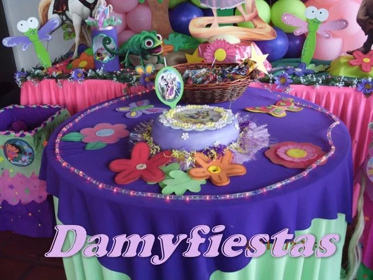 Fiesta de Rapunzel de Enredados | Espacio de Damyfiestas