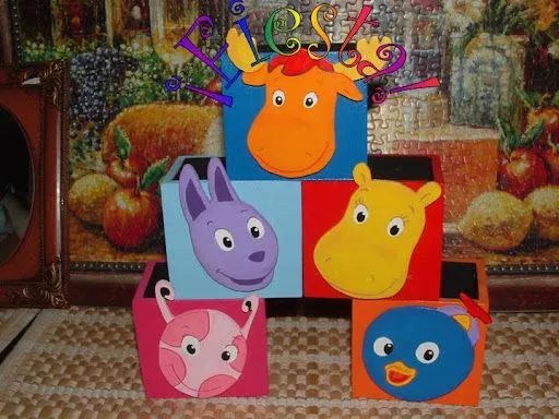 fiesta souvenirs de backyardigans - FIESTAIDEAS.