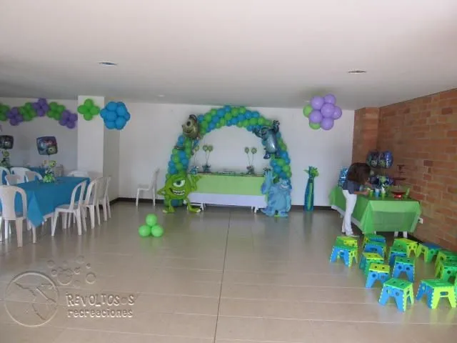 FIESTA TEMATICA MONSTER INC MEDELLIN | Fiestas tematicas ...