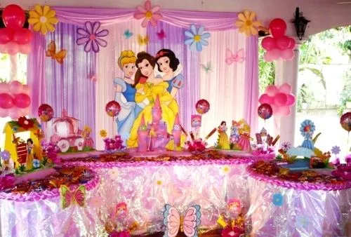 Fiesta Temática: Princesas Disney | Fiestas al estilo Disney ...