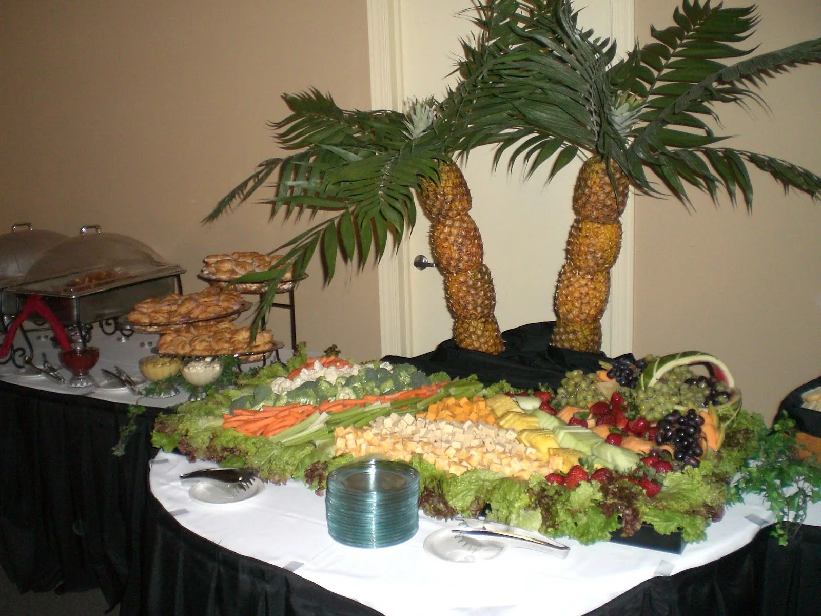 Fiestas con encanto: Centros realizados con verduras