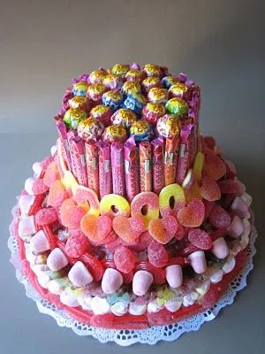 Fiestas con encanto: Tarta de chuches: Una Barbie-chuche paso a paso