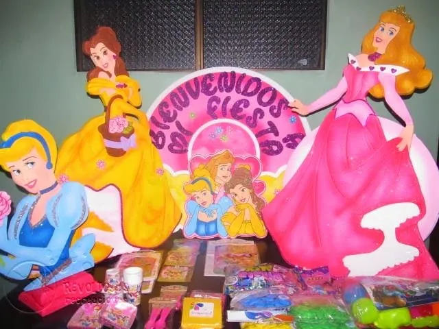DECORACION FIESTAS PRINCESAS DE DISNEY |Fiestas infantiles ...