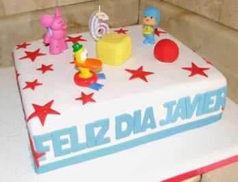 Fiestas Infantiles: Modelo de torta de Pocoyó | Web Del Bebé