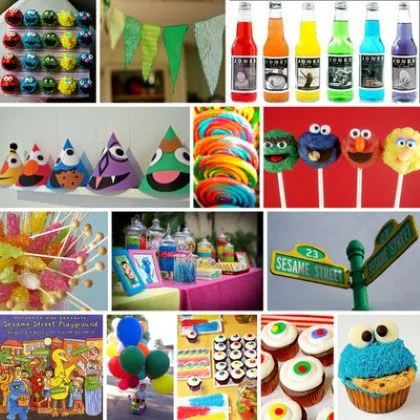 Fiestas Infantiles de Plaza Sesamo - Sesame Street | Decoracion ...