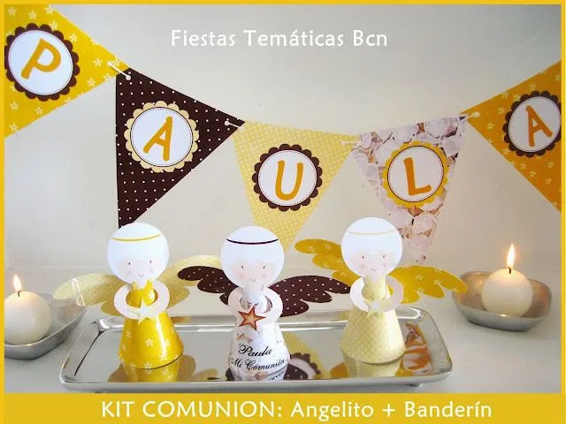 Fiestas Temáticas BCN: KIT FIESTA COMUNION