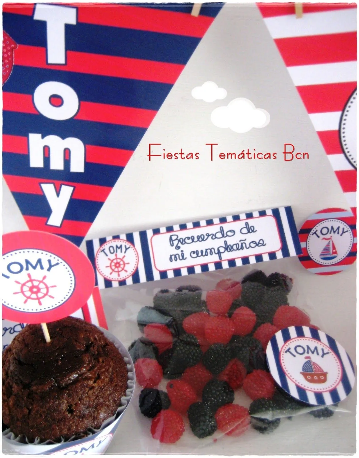 Fiestas Temáticas BCN: KIT IMPRIMIBLE MARINERO