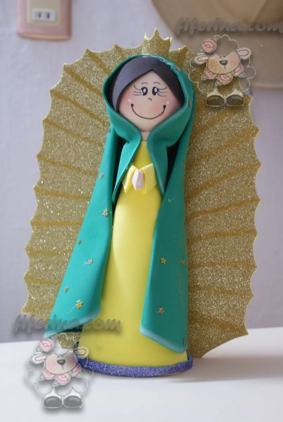 FIFERINA detalles y mas . . .: Mi virgencita de Guadalupe