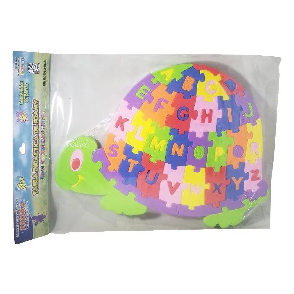 FIGURA FOAMY TORTUGA ABC PASCUA – Mónerick Papelerías