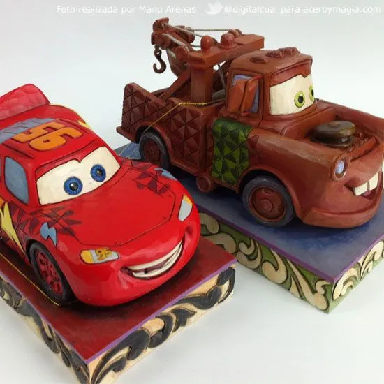 Figura Ka-Chow Rayo McQueen Cars Disney Pixar