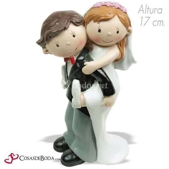 Figura pastel boda caballito de Cosasdeboda | Fotos