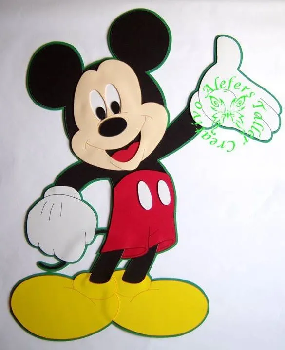 ALEFERS TALLER CREATIVO.: MICKEY MOUSE Y SUS AMIGOS