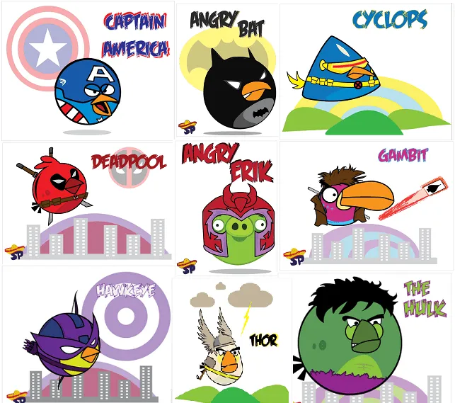 Figuras de angry bird - Imagui