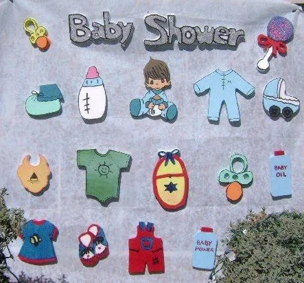 Manualidades de manta para baby showers - Imagui