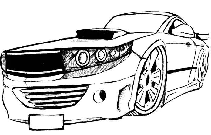 Dibujos de carros chidos para dibujar - Imagui